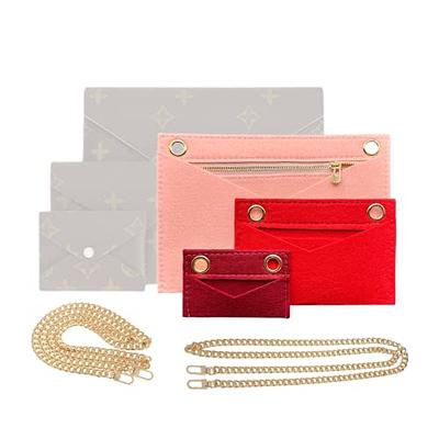 Kirigami Conversion Kit with Chain, Pochette Kirigami Insert with O Rings,  Full Set of 3 Inserts with 120cm - 47 inches Gold Chain - Yahoo Shopping