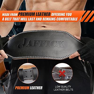 DMoose gym belt for men weight lifting. Weight Belt Gym squat Weightlifting  Powerlifting Workout Heavy Duty