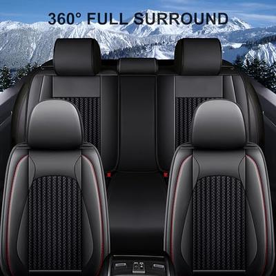  FREESOO Car Seat Covers Leather Seat Cover Full Set