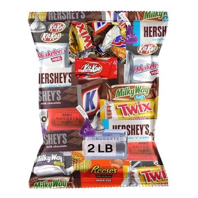 Holiday Special Chocolate and Chewy Fruit Candy Assortment - 4.5 lbs -  Snickers, Twix, 3 Musketeers, Milky Way and Starburst - Mini Candy Bar  Favorites Bulk Mix - Individually Wrapped, 72oz - Yahoo Shopping