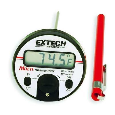 Analog Thermometer, -40 Degrees to 140 Degrees F for Wall or Desk Use