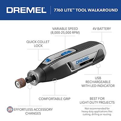 Dremel 4000 Variable Speed Corded 1.6-Amp Multipurpose Rotary Tool Kit in  the Rotary Tools department at