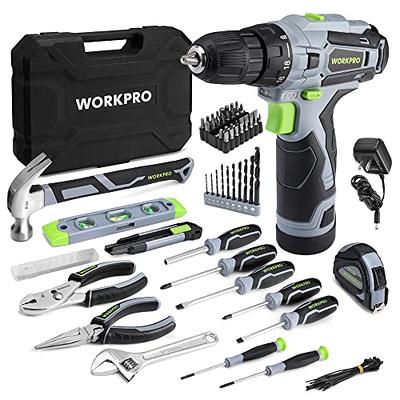108 Pcs Cordless Drill Set, 531in-lbs MAX 21V Electric Power Drill