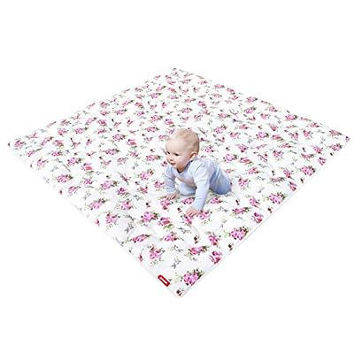 Baby Play Mat, Extra Large Thick Play Mat, Non Slip Cushioned Baby Play Mat  for Playing 79x63 Inches, One-Piece Baby Floor Mat for Babies, Toddlers