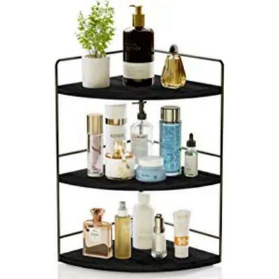 Dyiom 3-Tier Corner Bathroom Organizer Countertop, Bathroom Storage and  Organizer, Counter Tray and Vanity Organizer, Black - Yahoo Shopping