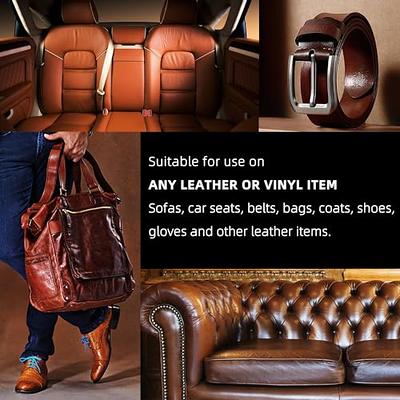 Brown Leather Repair Kits for Couches - Leather Color Usedr for Furniture,  Car Seats, Furniture - Leather Recoloring Balm Leather Repair Cream Leather