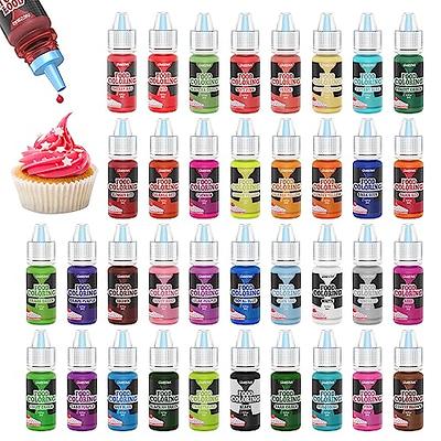 Cakestar Food Coloring Liquid, 36 Vibrant Food Coloring for Slime, Upgraded  Food Dye Concentrated Neon Food Coloring Liquids for Cake, Cookies, Baking  Decorating, Icing, DIY Crafts, 6ml/bottle - Yahoo Shopping