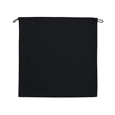 7x7 Black Handmade in USA Cotton Polyester Colors Drawstring Dust