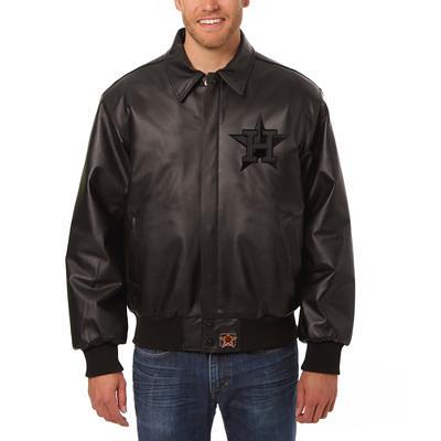 Men's Astros Leather Jacket