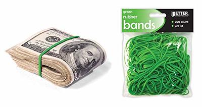 JAM Paper Colored Rubber Bands Size 33 100/Pack (333RBPU)