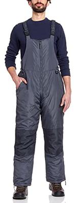 Bass Creek Outfitters Men's Snow Bib - Insulated Overall Ski Pants