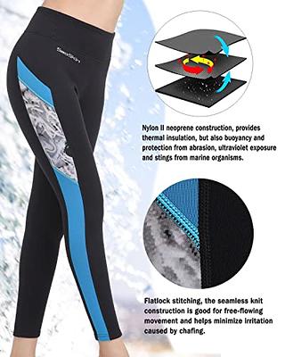 Lemorecn Wetsuits Pants 3mm Neoprene Swimming Canoeing Surfing Legging