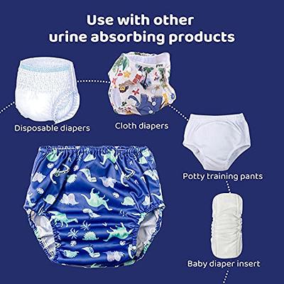 Joyo roy Swim Diaper Covers for Toddlers Plastic Underwear Covers for Potty  Training Diaper Cover Rubber Pants for Toddlers Plastic Pants Rubber  Training Pants for Toddlers Training Pants 3t-4T 
