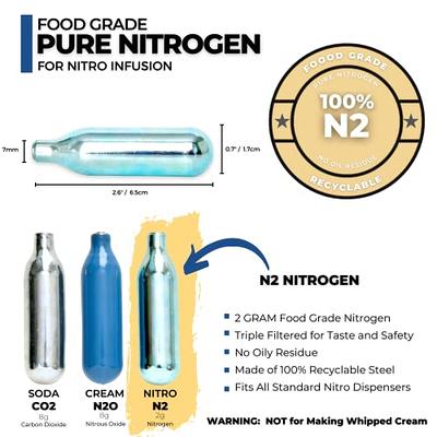 Beverage Elements Nitro Coffee Cold Brew Coffee Keg Kit - 3 Gallon Keg,  Aluminum Nitrogen Tank, Tap, Accessories