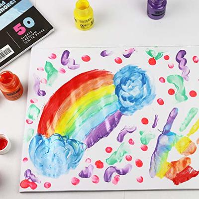 Finger Paint Paper Pad -12x18 (2Pack)  Finger painting for toddlers,  Painted paper, Finger painting