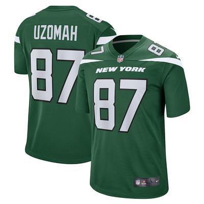 Men's Nike Zach Wilson Stealth Black New York Jets Vapor Elite Jersey