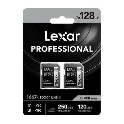 Lexar Professional 1800x UHS-II SDXC Memory Cards (GOLD Series