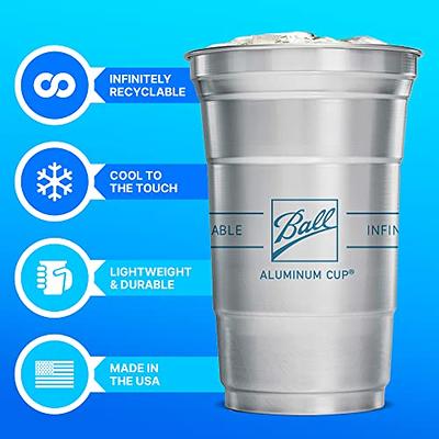 Ball Aluminum Cup Recyclable Party Cups, 20 oz. Cup, 30 Cups Per Pack -  Yahoo Shopping