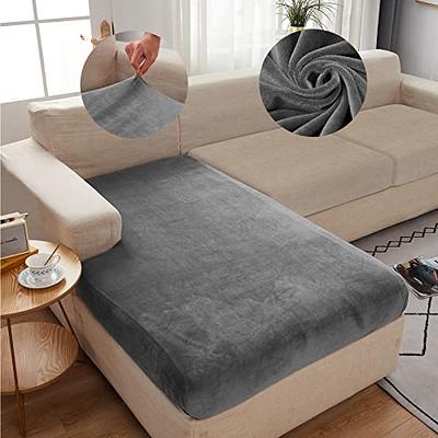 TEWENE, Couch Cover L Shape Stretch Sectional Couch Cover for 2/3