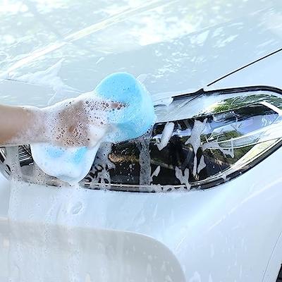 Car Wash Sponge All Purpose Large Sponges for Cleaning Thick Foam Scrubber  Kit Sponges Easy Grip Sponge for Kitchen