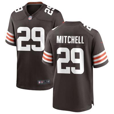 Men's Nike Cleveland Browns Brown Custom Game Jersey