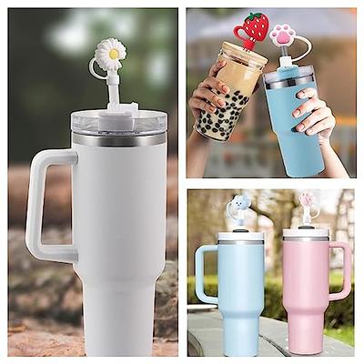 6Pcs Straw Cover Cap for Stanley Cup, 10mm Cute Flower Cloud Shape Silicone  Straw Topper Compatible with Stanley 40 Oz Tumbler Reusable Dust-Proof Straw  Tips Lids - Yahoo Shopping