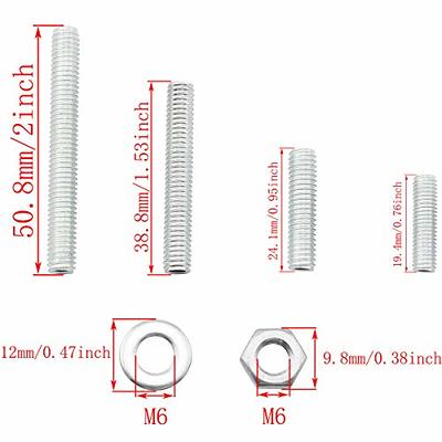 Swpeet 150Pcs Metric 304 Stainless Steel M3 Hex Nuts and M3 Flat