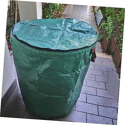 Yardwe Leaf Bag Reusable Garden Waste Bag Garden Tote Bag Gardening Trash  Bag Debris Bucket Waste Bags Garden Rubbish Large Bag Trash Cans Outdoor  Green Lawn Pp Fold Leaf Grass Clamshell 