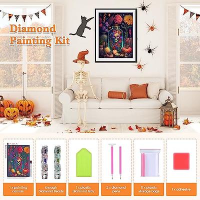 Adult Diamond Painting Kits, DIY 5D Round Vase Full Diamond Flower Floral  Diamond Art, Great for Kids Painting and Home Leisure and Wall Decor