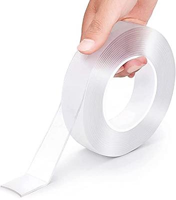 Double Sided Tape, Double Sided Tape Heavy Duty, Nano Tape, Adhesive Tape,  Clear Mounting Tape Picture Hanging Adhesive Strips, Removable Wall Decor  Tape, Sticky Poster Tape Carpet Tape(9.84FT) - Yahoo Shopping