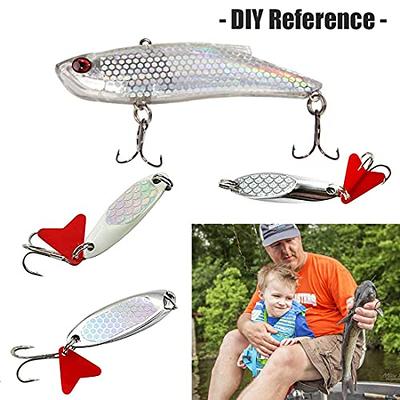 Fishing Lure Stickers Fishing Lure Eyes Kit, Assorted Reflective Adhesive  Laser Waterproof Fish Scale Film Realistic Sticky Fish Eyes for Lure Making Fishing  Baits Jig Fly Tying DIY Materials - Yahoo Shopping