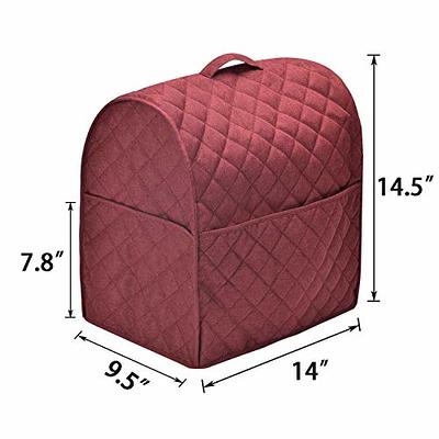 Stand Mixer Dust Cover with 3 Pockets Compatible with KitchenAid Tilt Head,  Easy Cleaning,Waterproof,Can Ironable (Red Wine, Fits for 4.5-Quart and All  5-Quart) - Yahoo Shopping