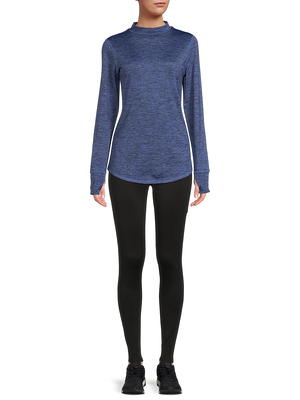 ClimateRight by Cuddl Duds Women's Plush Warmth Mock Neck Base Layer Top,  Sizes XS to 4X - Yahoo Shopping