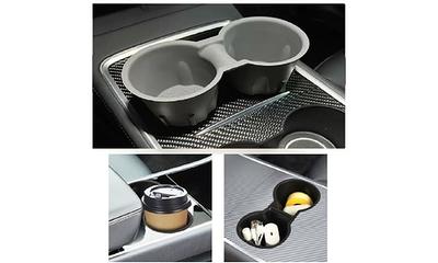 Tesla Model 3 Model Y Center Console Silicone Cup Holder Insert Washable  Pink Interior Organization - Yahoo Shopping
