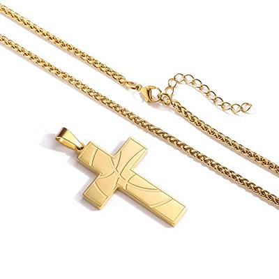 Cross necklace for on sale boys