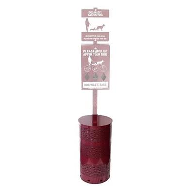 Replacement Dog Waste Station Garbage Can Only with Lid - Yahoo Shopping