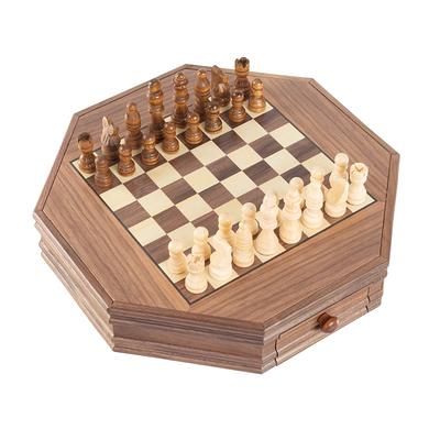 Trademark Games Modern Chess Set - Acrylic Chess Board with 32