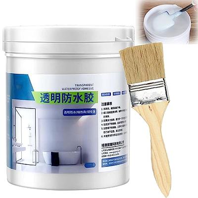 YAMIELO Bathroom Transparent Waterproof Glue, Super Strong Invisible Waterproof  Anti-Leakage Agent, for Repair Water Seepage in Cracks Roofs (300g) - Yahoo  Shopping