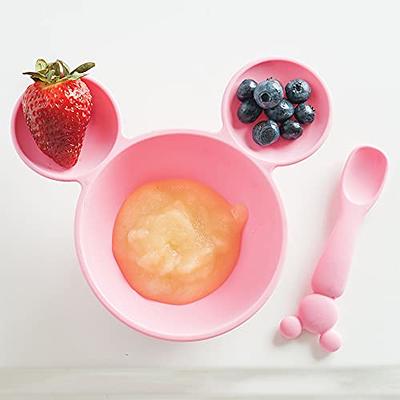 Bumkins Baby Bowls, Silicone Baby Feeding Set, Suction Bowls for Baby and  Toddler with Spoon and Lid, First Feeding Set, Platinum Silicone Bowl for  Babies 4 Months 2-Pack - Yahoo Shopping