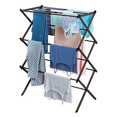 Compact Accordion Clothes Drying Rack