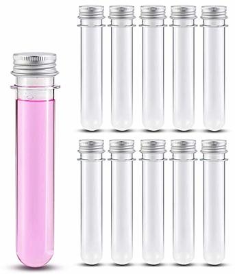 10 Pcs 45ml Plastic Test Tubes, 25 x 140mm Clear Plastic Test Tubes, with  Screw Caps, for Scientific Experiments, Bath Salts, Candy Storage, Party  Favors. - Yahoo Shopping