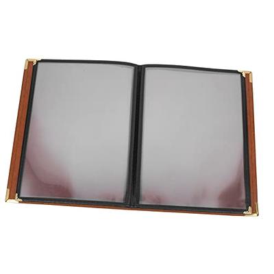 Wholesale Handmade Leather Journal,Snap Button Checkered A7 Binder