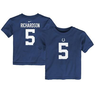 Carson Wentz Indianapolis Colts Fanatics Branded Player Name & Number  Raglan 3/4-Sleeve T-Shirt 