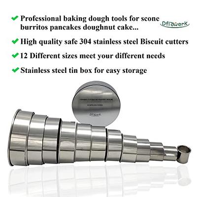 Pastry & Biscuit Cutters - Round Set