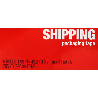 Duck Commercial Grd Color-Coding Packaging Tape, 1.88 x