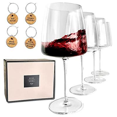 JBHO Hand Blown Italian Style Crystal White or Red Wine Glasses - Gift  Packaging for Any Occasion - …See more JBHO Hand Blown Italian Style  Crystal