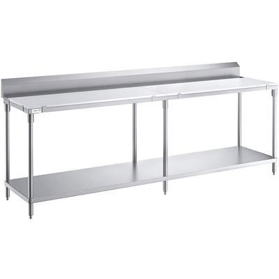 Regency Stainless Steel Work Table w/ Undershelf (84)