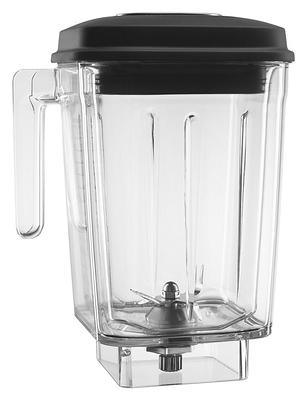 Brentwood 60 oz. Black Blender Glass Jar Replacement 6-Piece Set