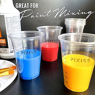 Disposable Epoxy Resin Mixing Cups with Measurements (100-Pack) Pixiss Mixing  Cups for Epoxy Resin, Epoxy Mixing Containers, Epoxy Cups For Epoxy  Measuring Cups - 20 Resin Mixing Sticks - Yahoo Shopping