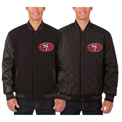 Women's Cutter & Buck Scarlet San Francisco 49ers Throwback Logo Mainsail Basic Sweater Knit Fleece Full-Zip Vest